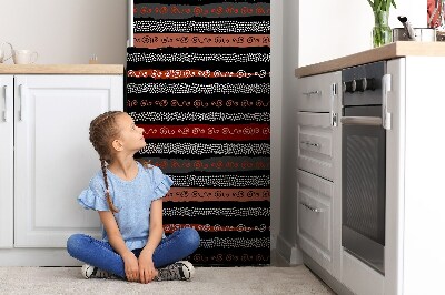 Decoration refrigerator cover Tribal pattern