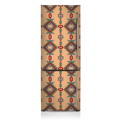 Decoration refrigerator cover Indian motives