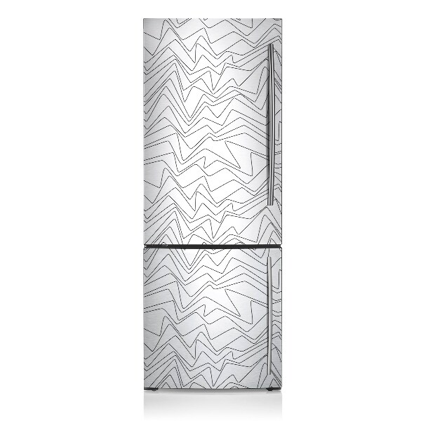 Decoration refrigerator cover Irregular lines