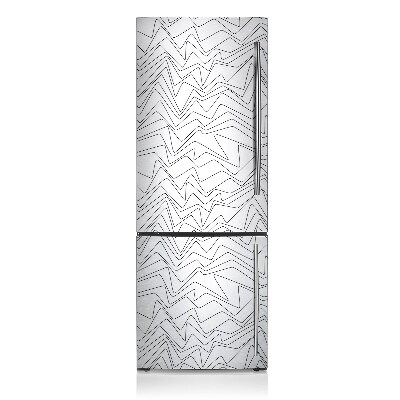 Decoration refrigerator cover Irregular lines