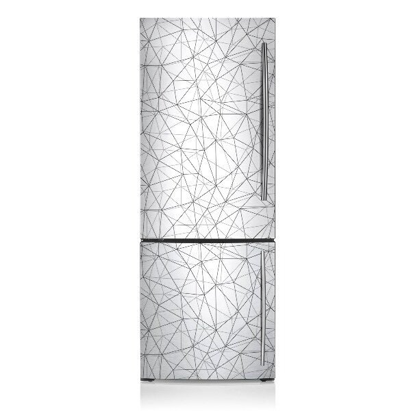 Decoration refrigerator cover Geometric lines