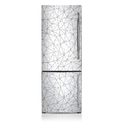 Decoration refrigerator cover Geometric lines