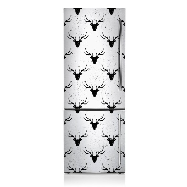 Decoration refrigerator cover Minimalist deer pattern