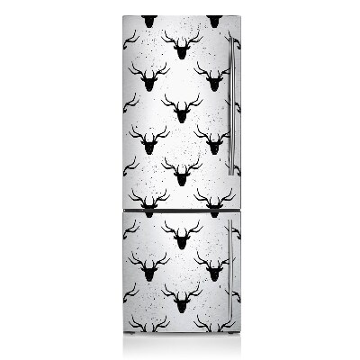 Decoration refrigerator cover Minimalist deer pattern