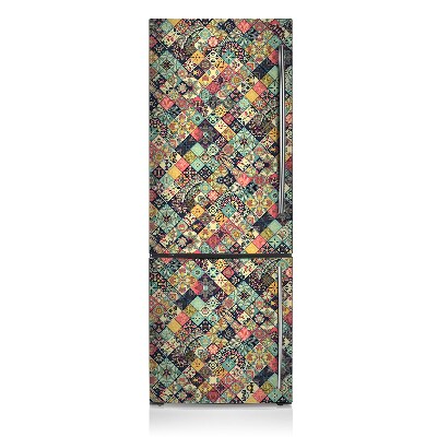 Decoration refrigerator cover Ethnic mosaic