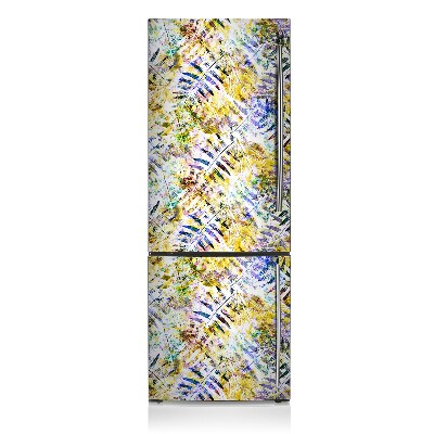 Decoration refrigerator cover Golden leaves