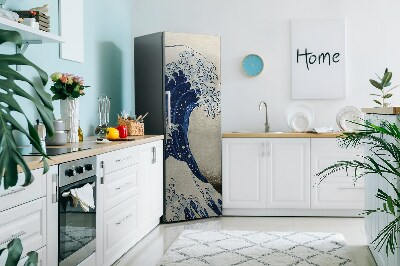 Decoration refrigerator cover Japanese art