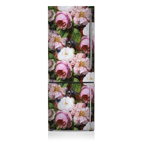 Decoration refrigerator cover Garden roses