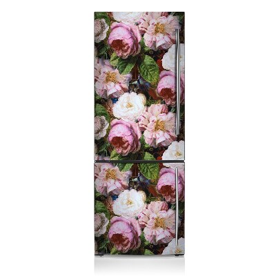 Decoration refrigerator cover Garden roses