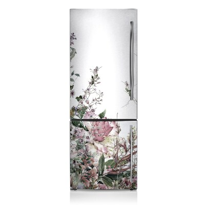 Decoration refrigerator cover Pastel garden