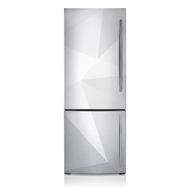 Magnetic refrigerator cover White abstraction