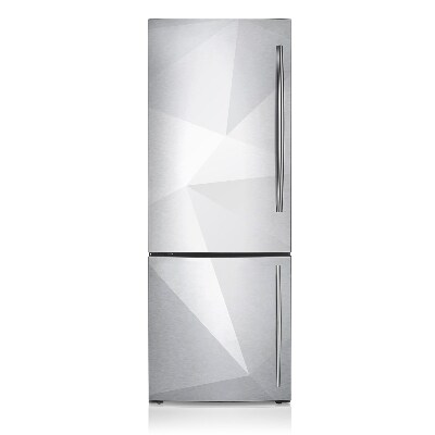 Magnetic refrigerator cover White abstraction