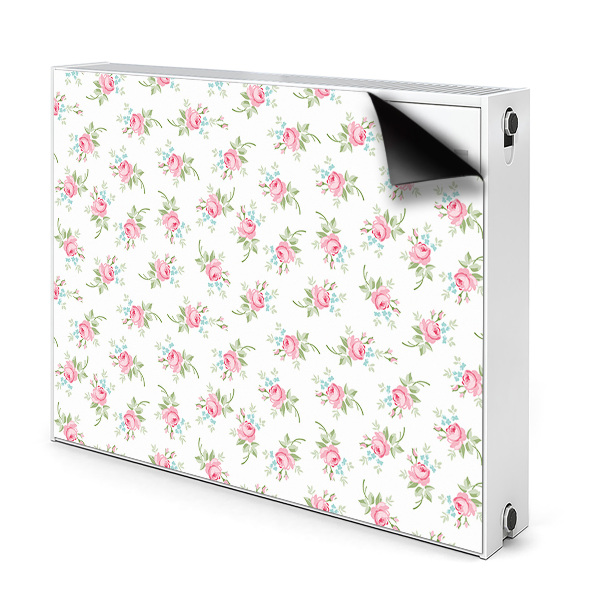 Magnetic radiator cover Small flowers