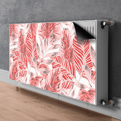 Magnetic radiator mat Pink jungle
