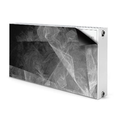 Radiator cover Graphite abstraction