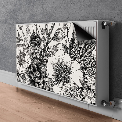 Magnetic radiator cover Meadow