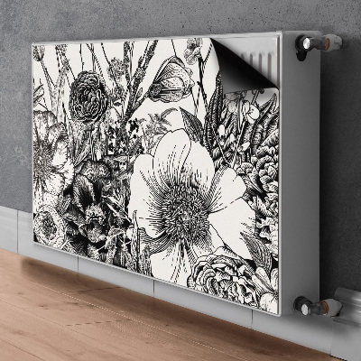Magnetic radiator cover Meadow