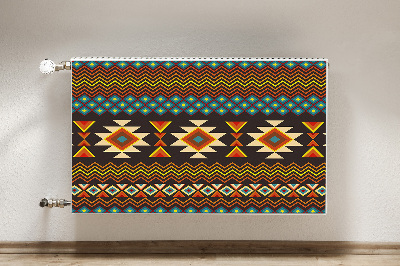 Magnetic radiator mat Ethnic patterns