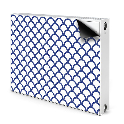 Magnetic radiator mat Fish pattern