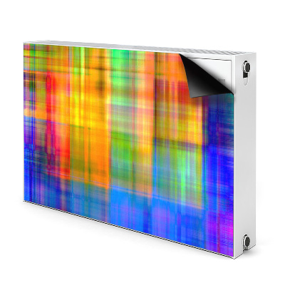 Decorative radiator cover Colorful grille