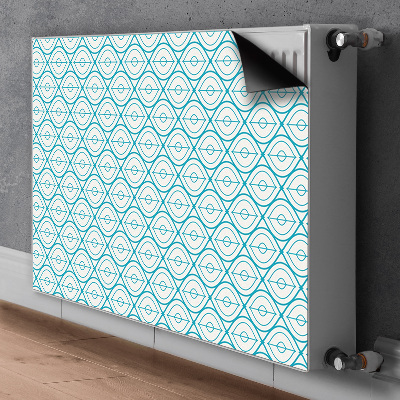 Magnetic radiator mat Retro pattern