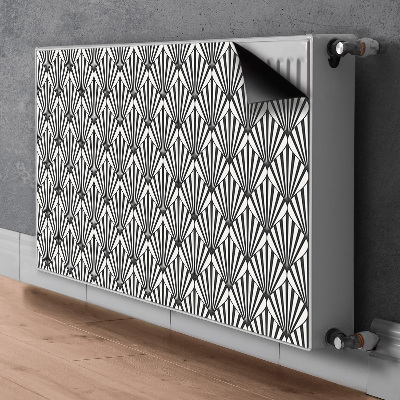 Magnetic radiator mat Geometric patterns