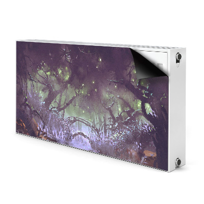 Magnetic radiator cover dark forest