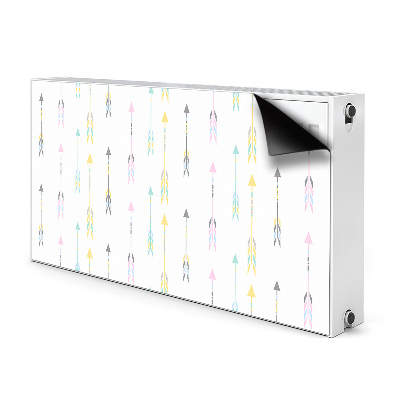 Decorative radiator cover Arrows