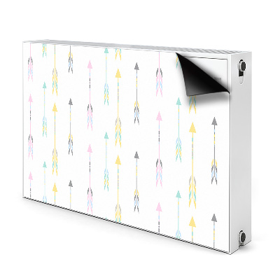 Decorative radiator cover Arrows