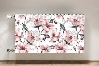 Printed radiator mat Floral image