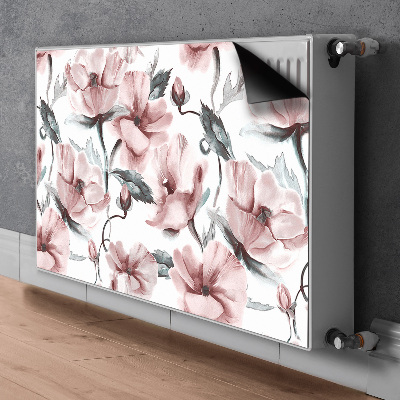 Printed radiator mat Floral image