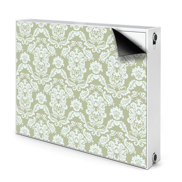 Magnetic radiator mat Green ornament