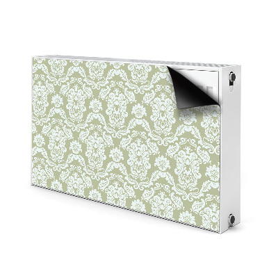 Magnetic radiator mat Green ornament