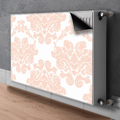 Printed radiator mat Ornament flower