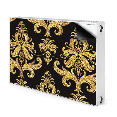 Magnetic radiator mat Golden ornament