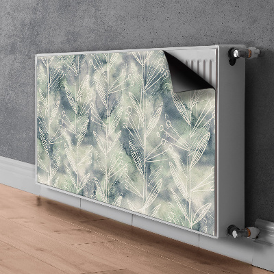 Magnetic radiator mat Plants