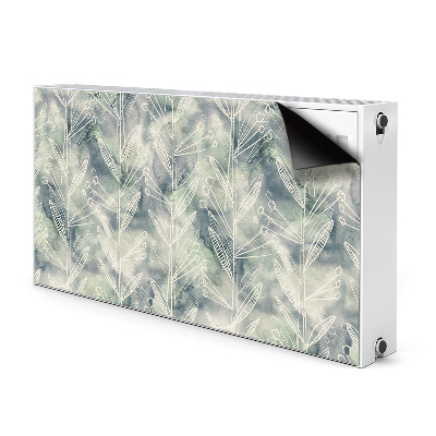 Magnetic radiator mat Plants