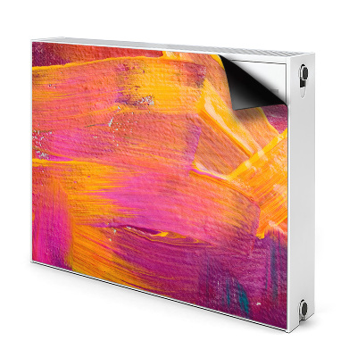 Magnetic radiator mat Paint on canvas