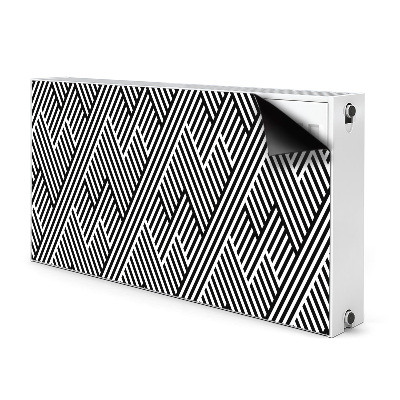 Magnetic radiator mat Broken pattern lines