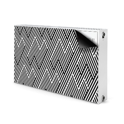 Magnetic radiator mat Broken pattern lines