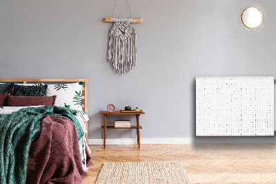 Decorative radiator cover Symmetrical pattern