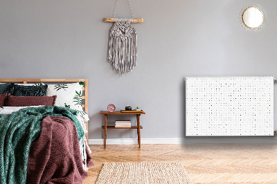 Decorative radiator cover Symmetrical pattern