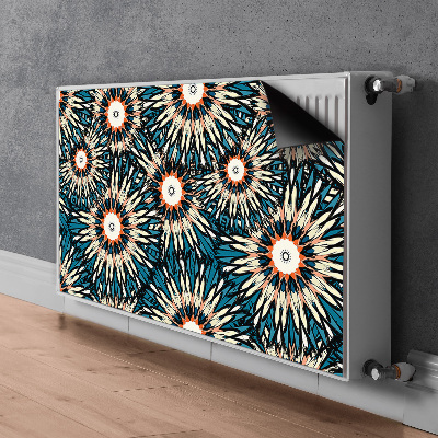 Decorative radiator mat Beautiful mandala