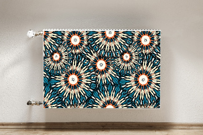 Decorative radiator mat Beautiful mandala