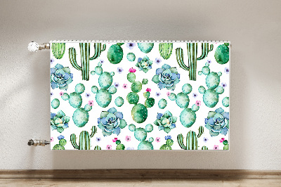 Decorative radiator cover Cactus