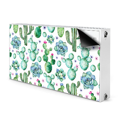 Decorative radiator cover Cactus