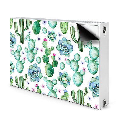 Decorative radiator cover Cactus