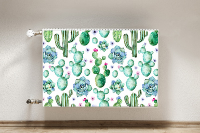 Decorative radiator cover Cactus