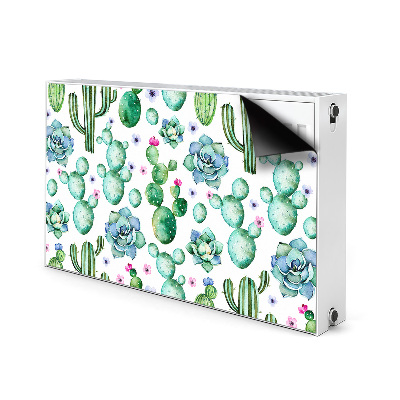 Decorative radiator cover Cactus