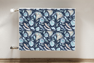 Magnetic radiator mat Boho pattern